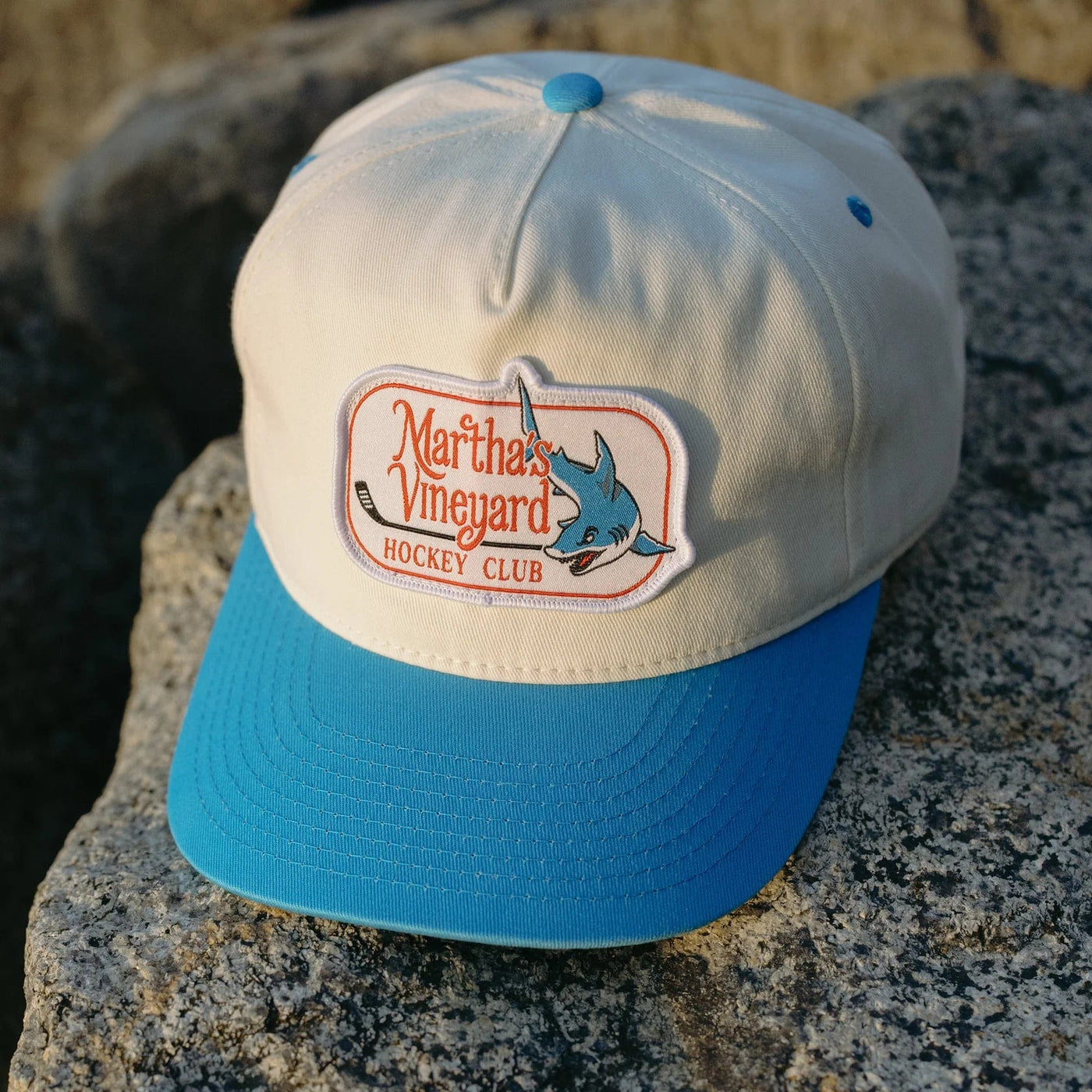 Celly Hockey Martha's Vineyard Hockey Snapback Hat - Cream - TheHockeyShop.com