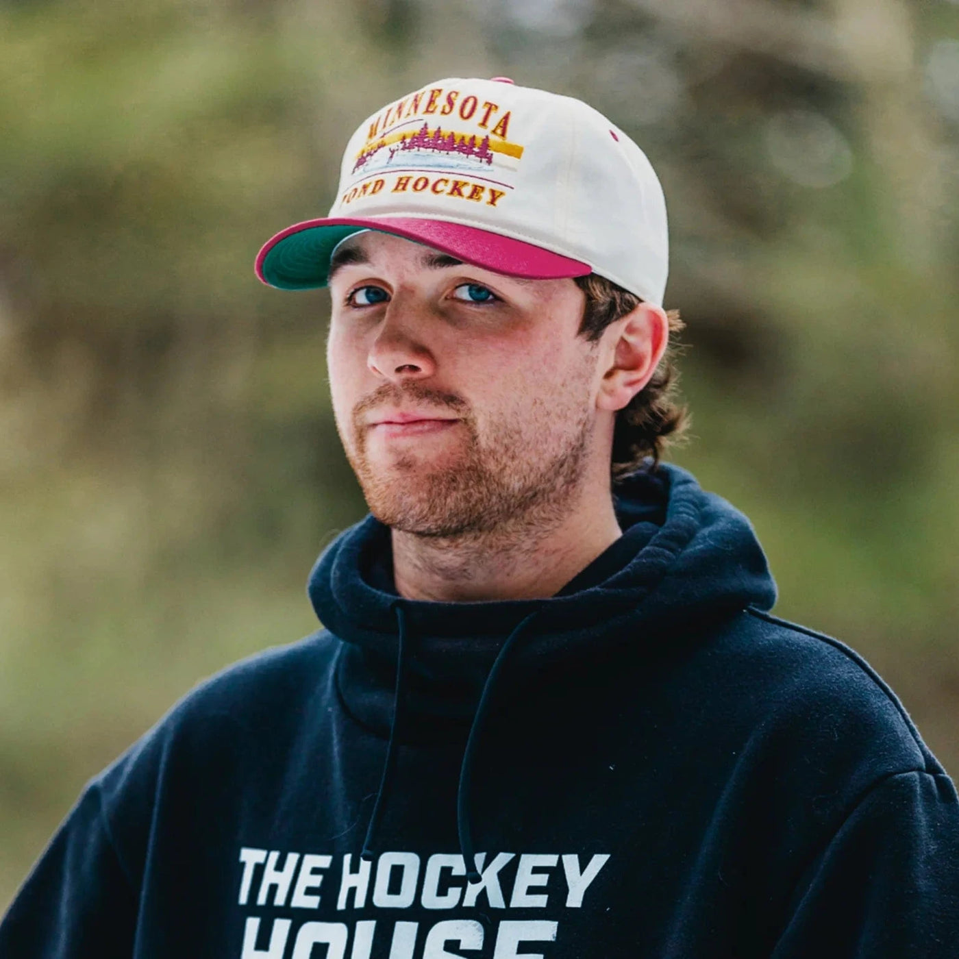 Celly Hockey Minnesota Pond Hockey Snapback Hat - Cream - TheHockeyShop.com