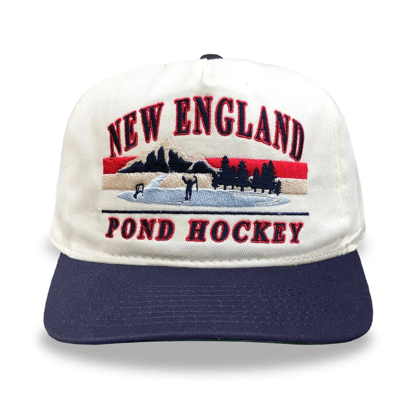 Celly Hockey New England Pond Hockey Snapback Hat - Cream - TheHockeyShop.com