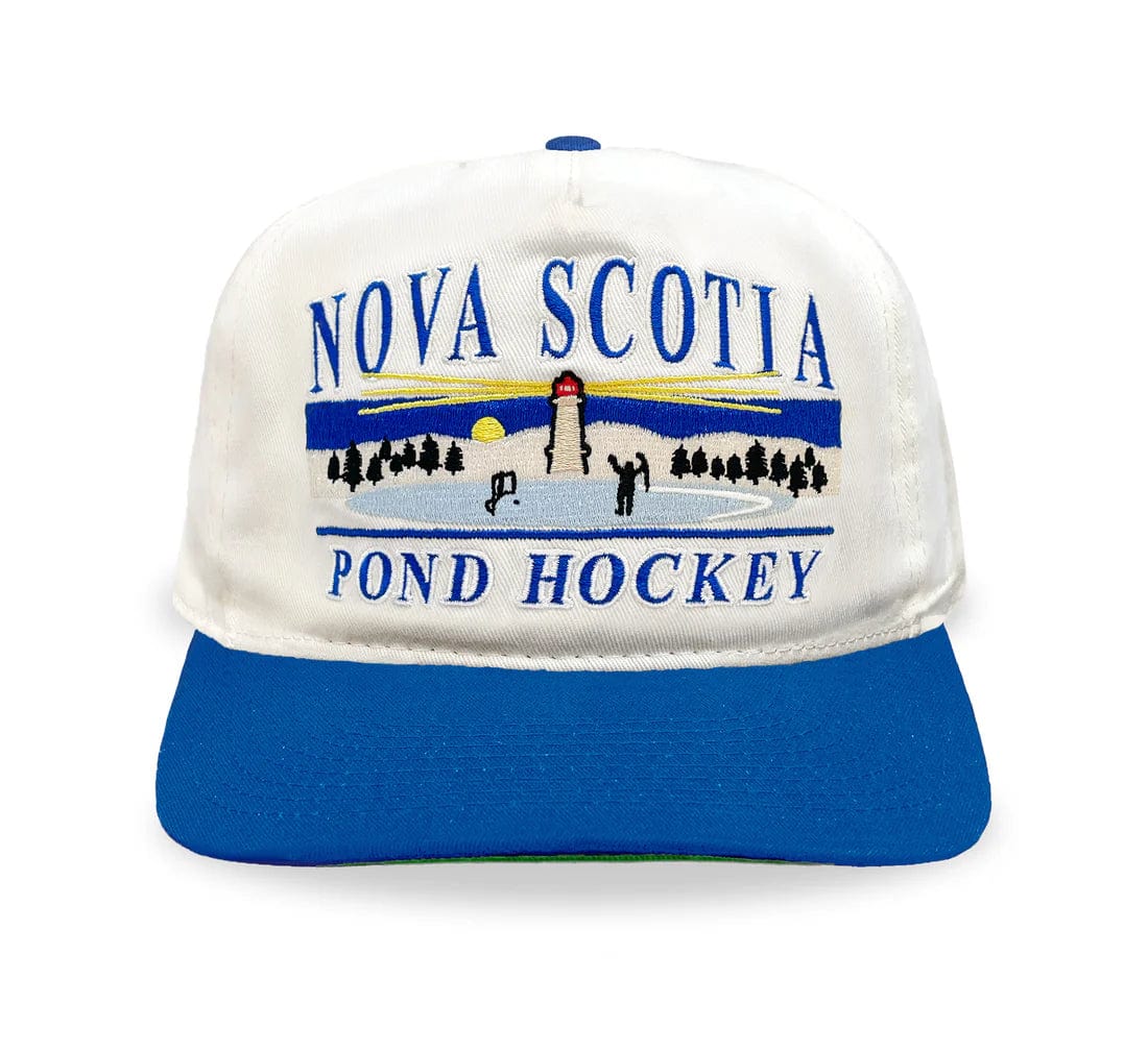 Celly Hockey Nova Scotia Pond Hockey Snapback Hat - Cream - TheHockeyShop.com