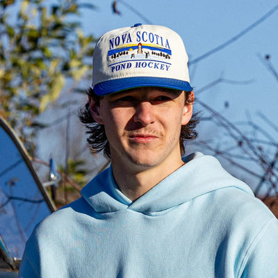 Celly Hockey Nova Scotia Pond Hockey Snapback Hat - Cream - TheHockeyShop.com