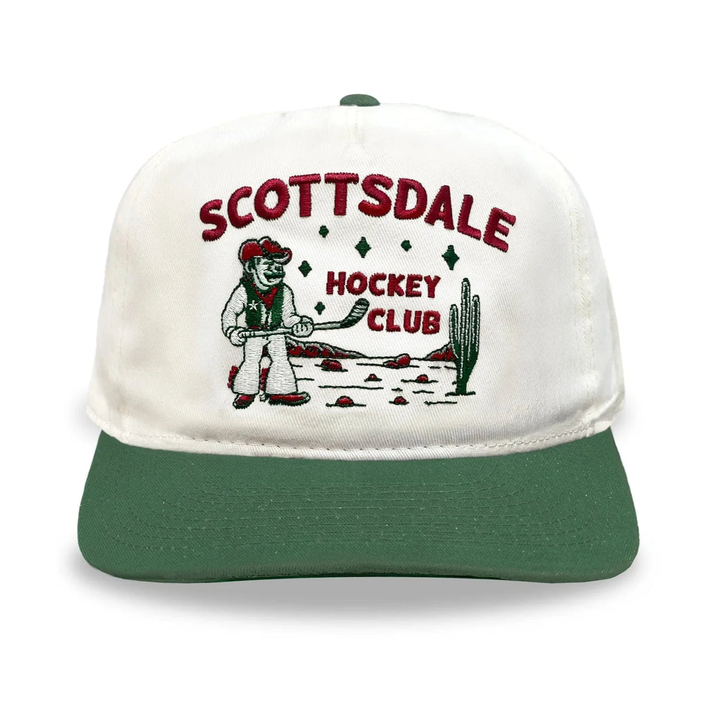 Celly Hockey Scottsdale Pond Hockey Snapback Hat - Cream - TheHockeyShop.com