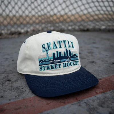 Celly Hockey Seattle Street Hockey Snapback Hat - Cream - TheHockeyShop.com