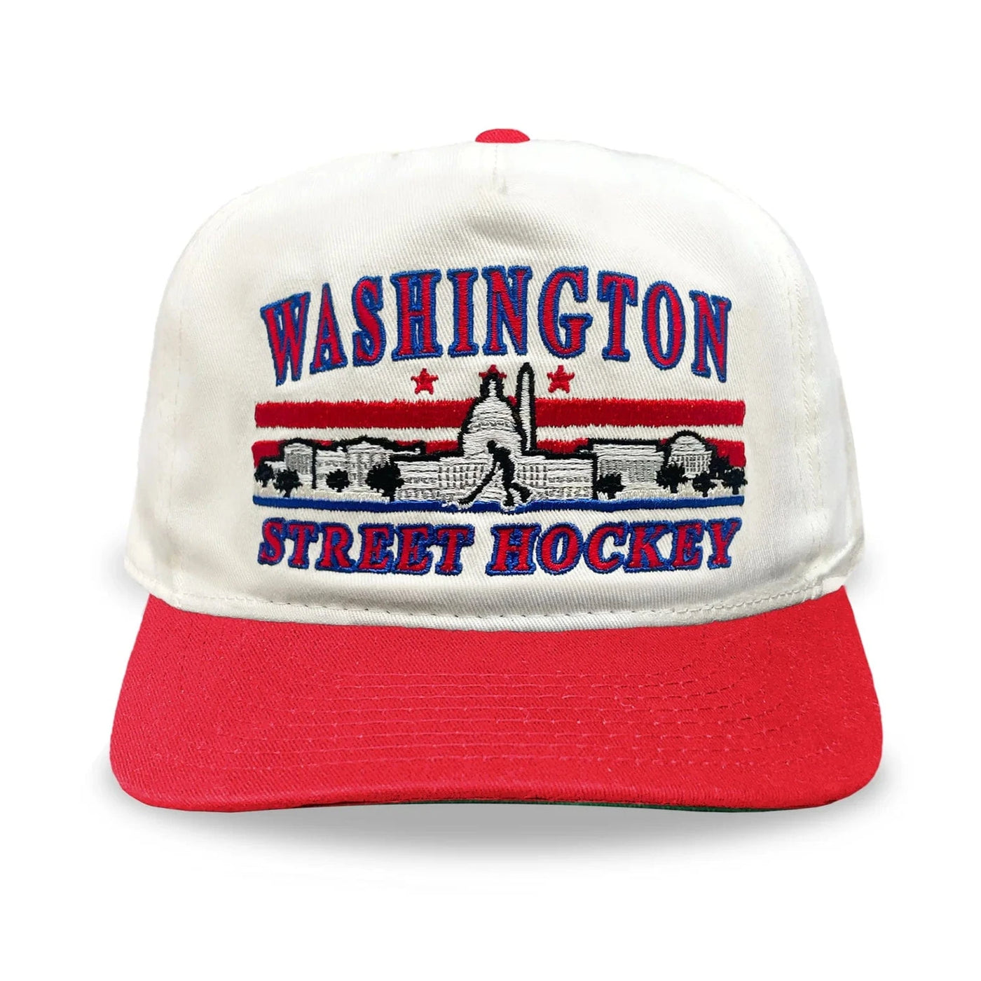 Celly Hockey Washington Street Hockey Snapback Hat - Cream - TheHockeyShop.com