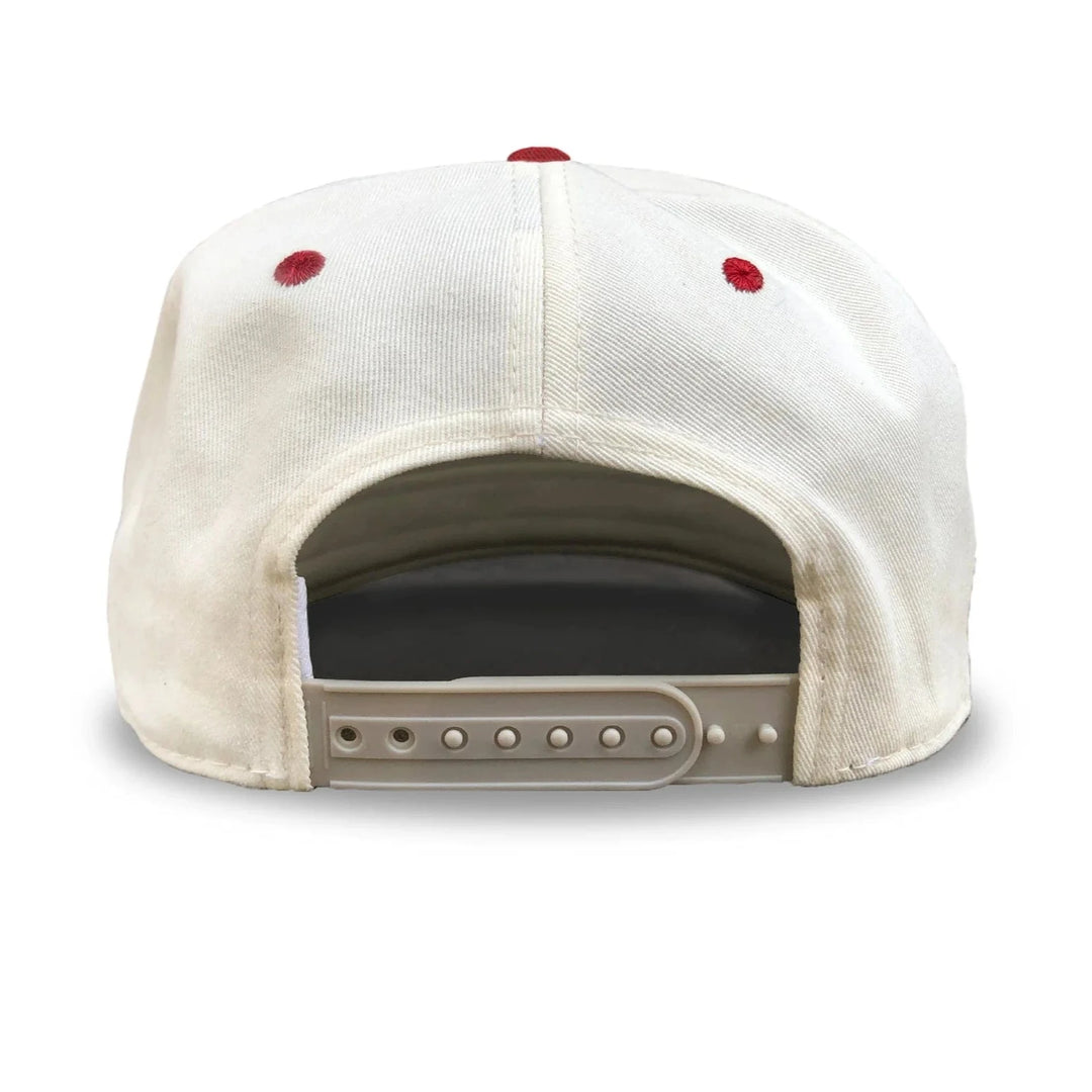 Celly Hockey Wisconsin Pond Hockey Snapback Hat Cream