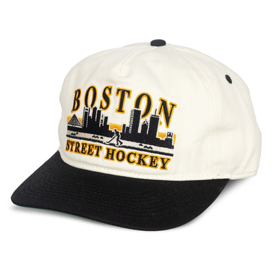 Celly Hockey Boston Street Hockey Snapback Hat - Cream - TheHockeyShop.com