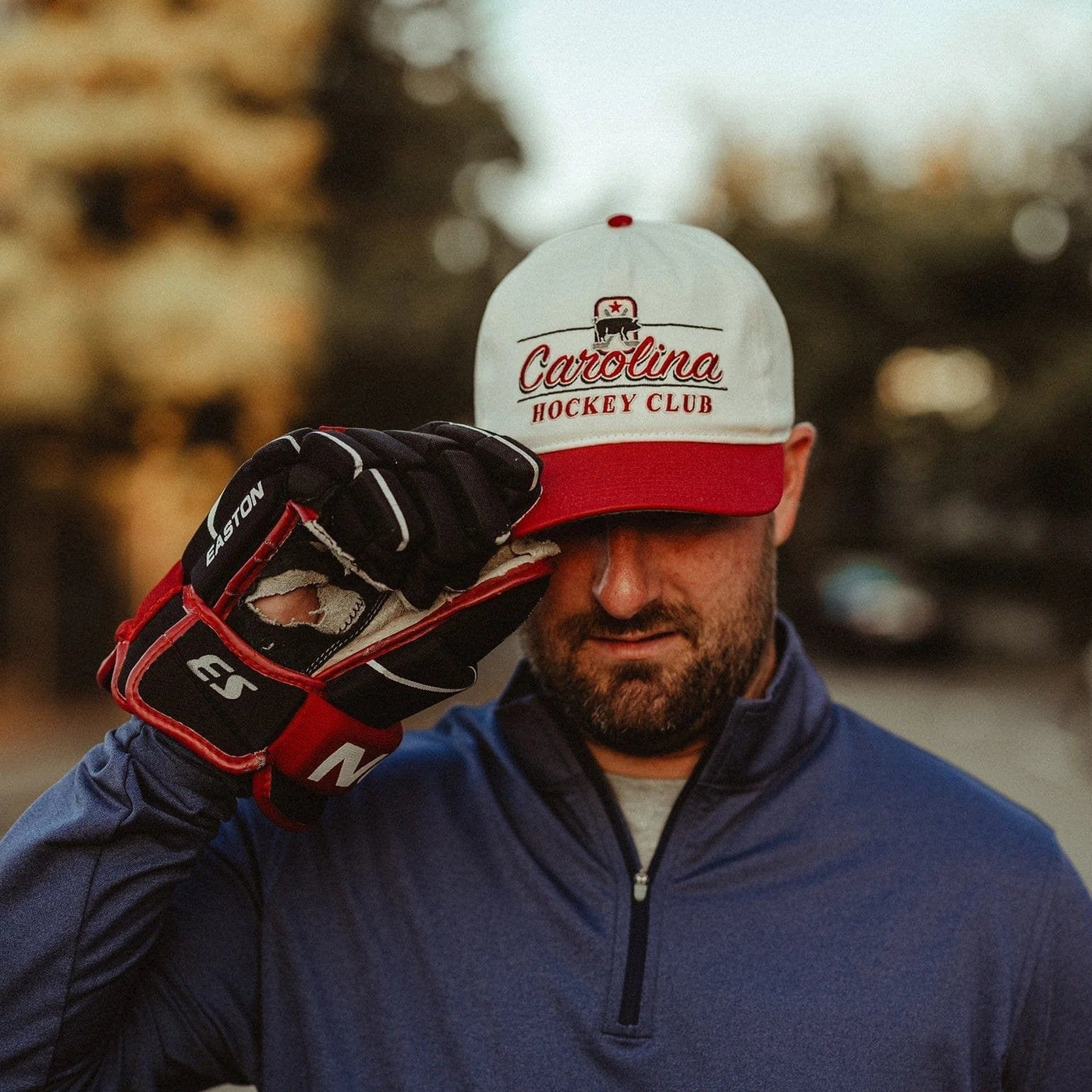 Celly Hockey Carolina Hockey Club Snapback Hat - Cream - TheHockeyShop.com