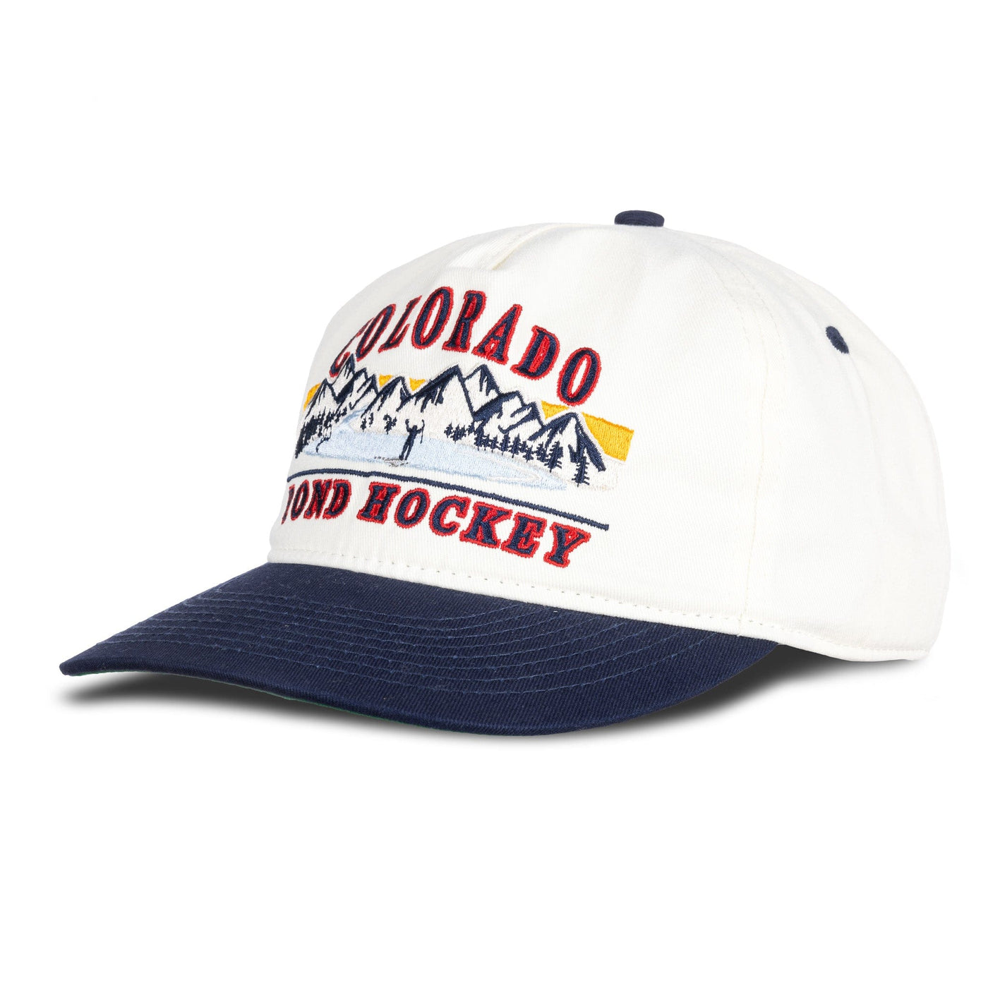 Celly Hockey Colorado Pond Hockey Snapback Hat - Cream - TheHockeyShop.com