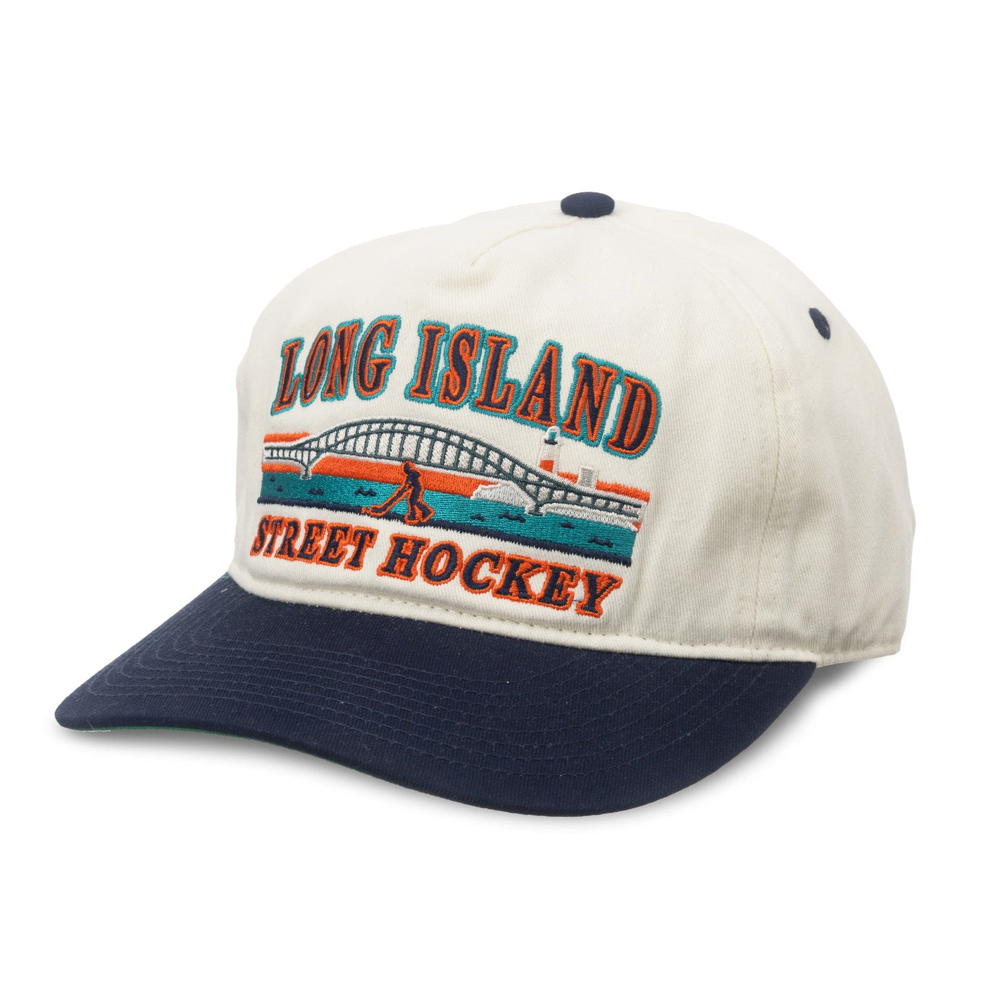 Celly Hockey Long Island Street Hockey Snapback Hat - Cream - TheHockeyShop.com