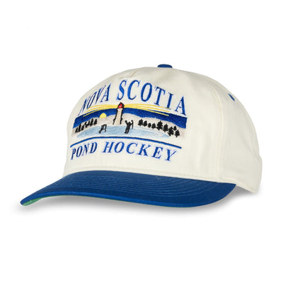 Celly Hockey Nova Scotia Pond Hockey Snapback Hat - Cream - TheHockeyShop.com