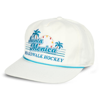 Celly Hockey Santa Monica Board Walk Hockey Snapback Hat - Cream - TheHockeyShop.com