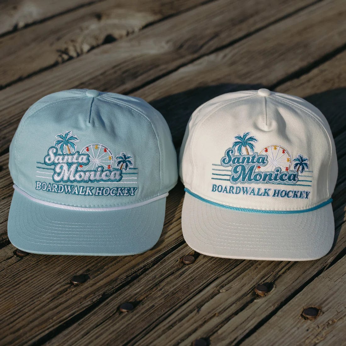 Celly Hockey Santa Monica Board Walk Hockey Snapback Hat - Cream - TheHockeyShop.com