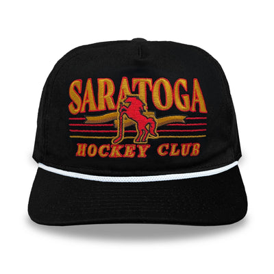 Celly Hockey Saratoga Hockey Club Snapback Hat - Black - TheHockeyShop.com