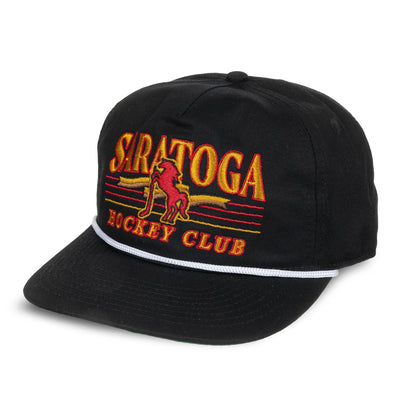 Celly Hockey Saratoga Hockey Club Snapback Hat - Black - TheHockeyShop.com