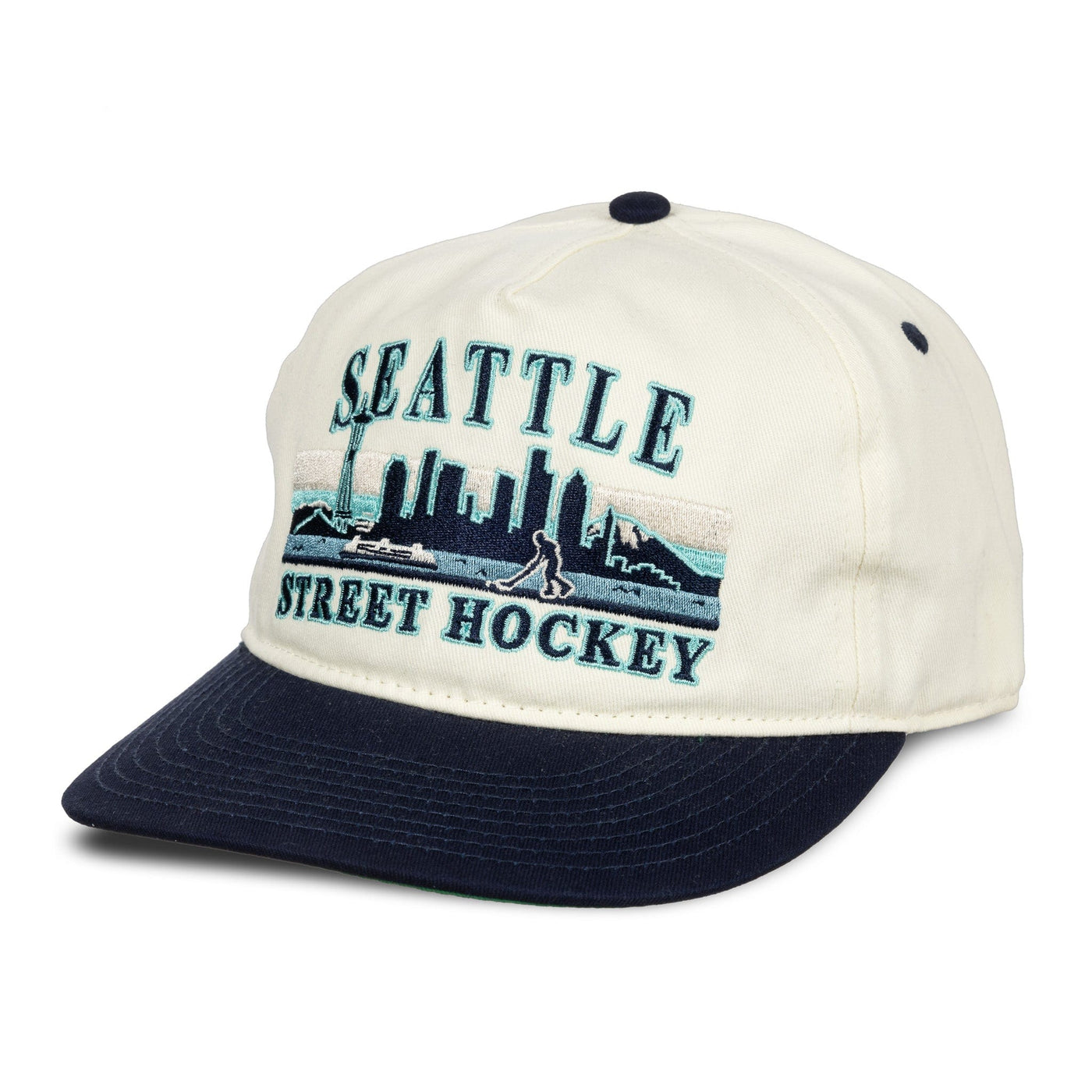 Celly Hockey Seattle Street Hockey Snapback Hat - Cream - TheHockeyShop.com