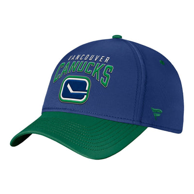 Fanatics Fundametal Structured Flexfit Hat - Vancouver Canucks - TheHockeyShop.com