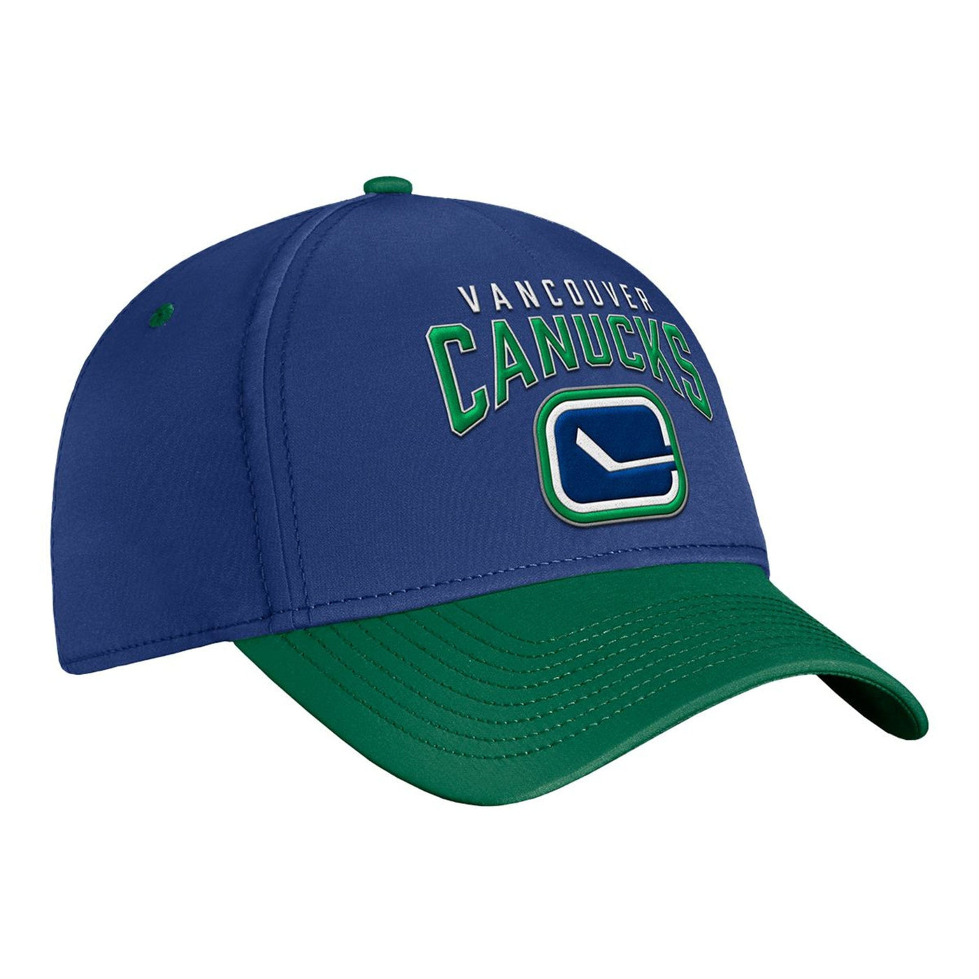 Fanatics Fundametal Structured Flexfit Hat - Vancouver Canucks - TheHockeyShop.com