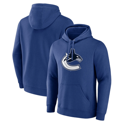 Fanatics Cotton Fleece Primary Logo Mens Hoody - Vancouver Canucks - The Hockey Shop Source For Sports