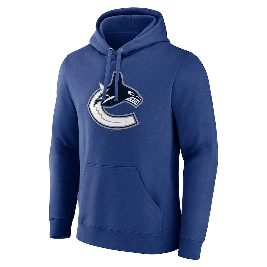 Fanatics Cotton Fleece Primary Logo Mens Hoody - Vancouver Canucks - The Hockey Shop Source For Sports