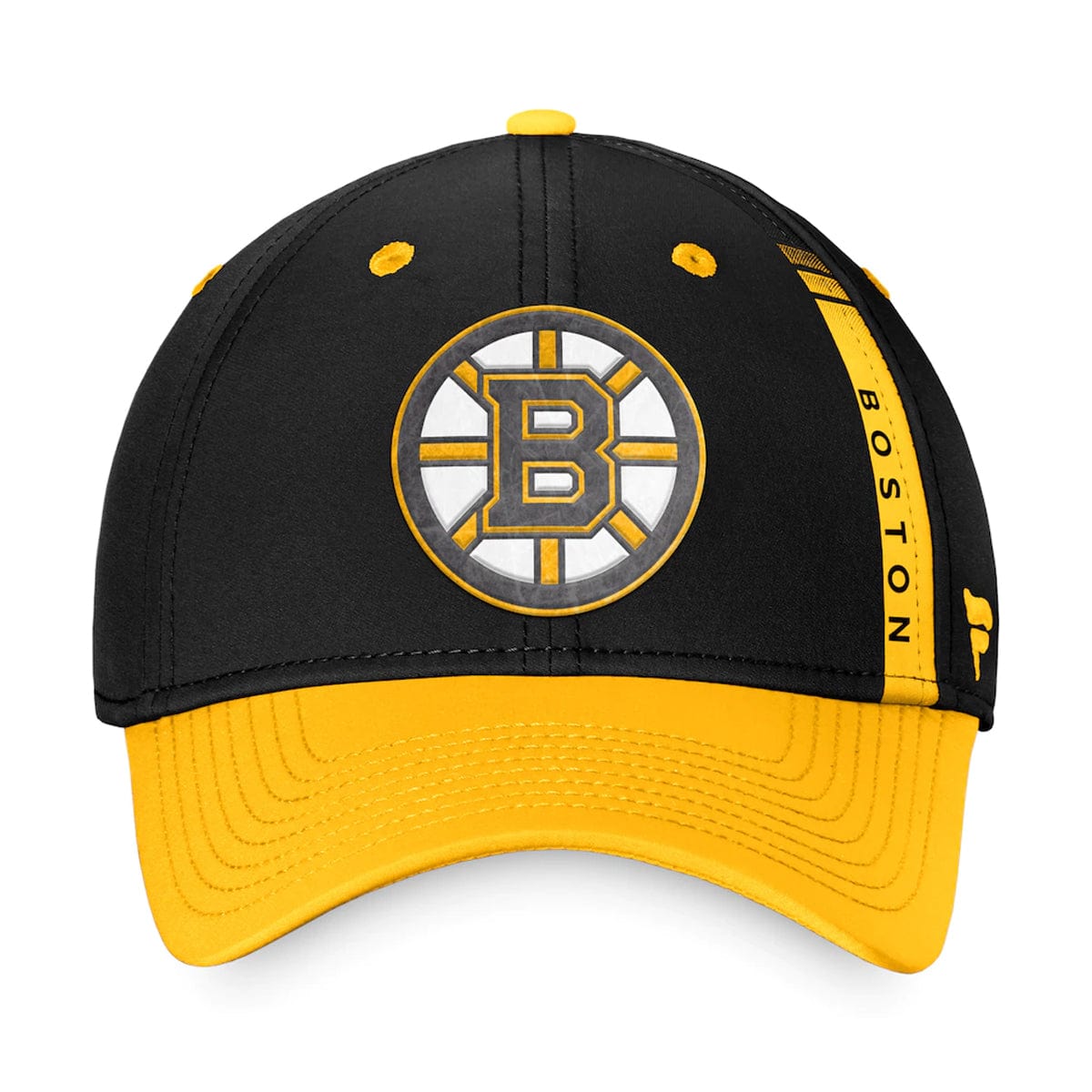 NHL American Needle Boston Bruins Flex Fit Medium White Hat Cap