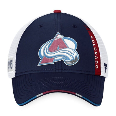 Colorado Avalanche Fanatics Authentic Pro Draft Structured Trucker Hat - The Hockey Shop Source For Sports