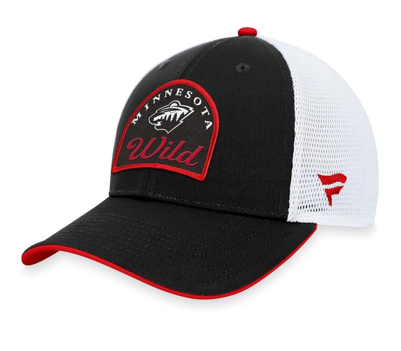 Fanatics Fundamental Structured Trucker Hat - Minnesota Wild - TheHockeyShop.com