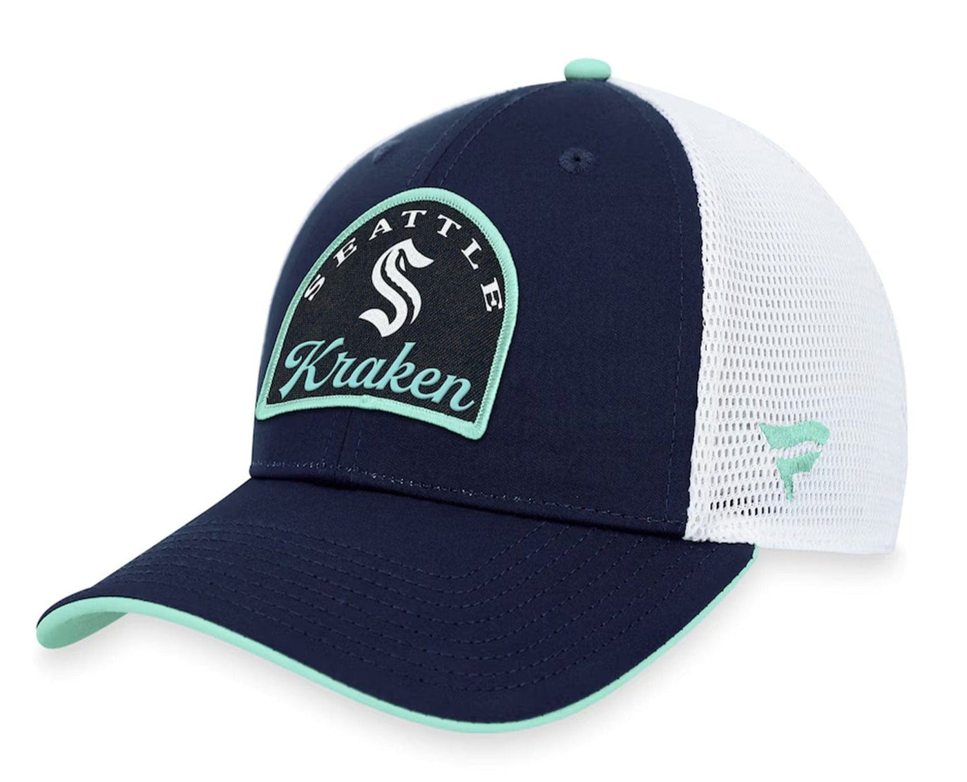 Fanatics Fundamental Structured Trucker Hat - Seattle Kraken - TheHockeyShop.com