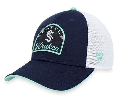 Fanatics Fundamental Structured Trucker Hat - Seattle Kraken - TheHockeyShop.com