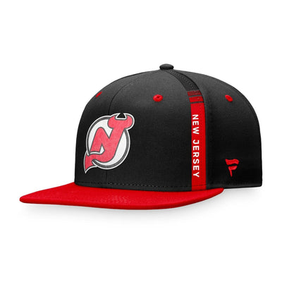 New Jersey Devils Fanatics Authentic Pro Draft Snapback Hat - The Hockey Shop Source For Sports