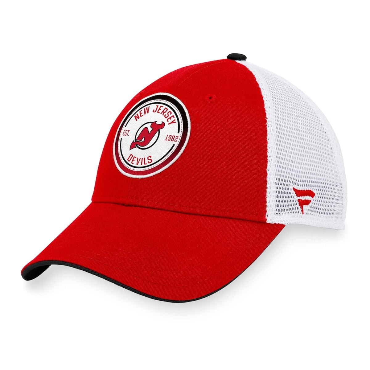 New Jersey Devils Fanatics Iconic Gradient Structured Trucker Hat - The Hockey Shop Source For Sports