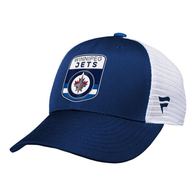 Winnipeg Jets- Fanatics NHL Draft Structured Trucker Youth Hat - TheHockeyShop.com