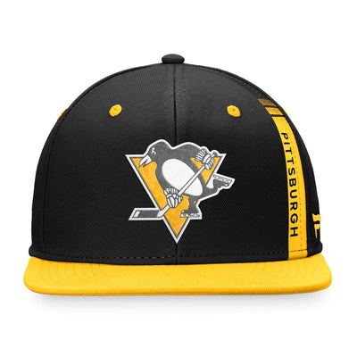 Pittsburgh Penguins Fanatics Authentic Pro Draft Snapback Hat - The Hockey Shop Source For Sports