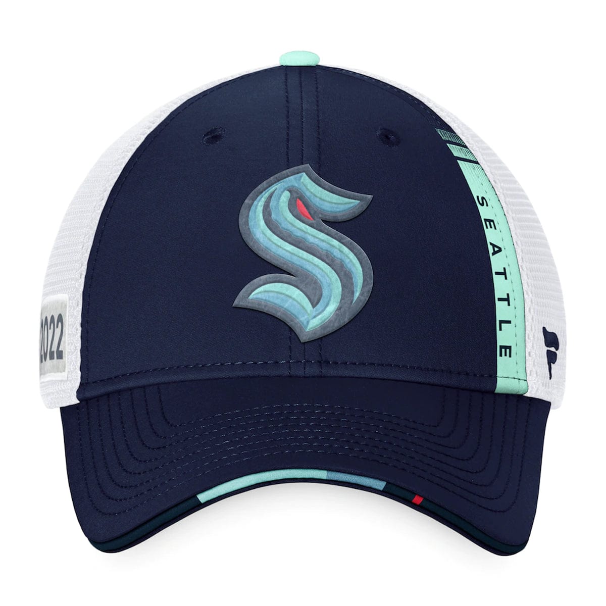 Seattle Kraken Fanatics Authentic Pro Draft Structured Trucker Hat - The Hockey Shop Source For Sports