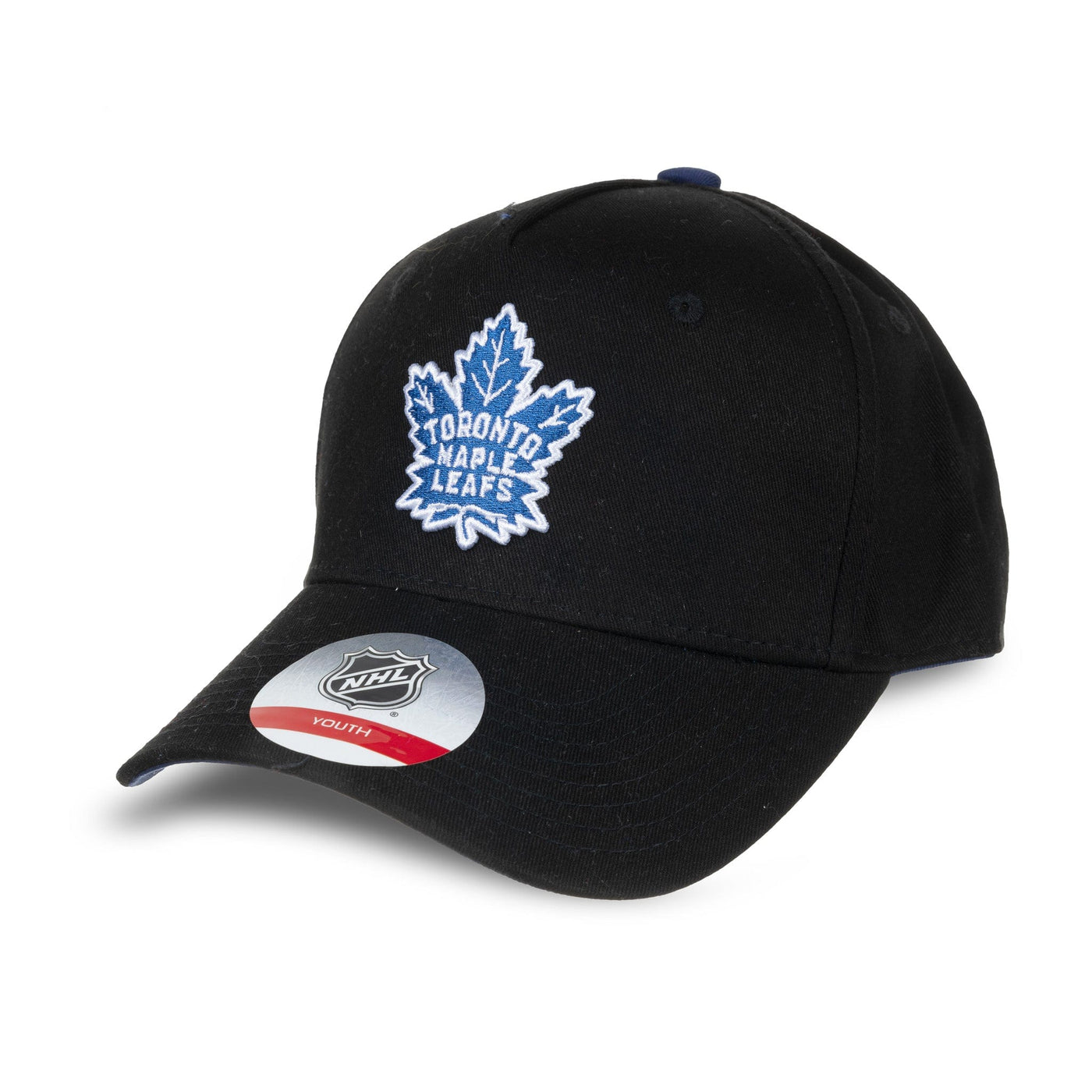 Toronto Maple Leafs - Outer Stuff NHL 3rd Logo Precurve Youth Snapback Hat - TheHockeyShop.com