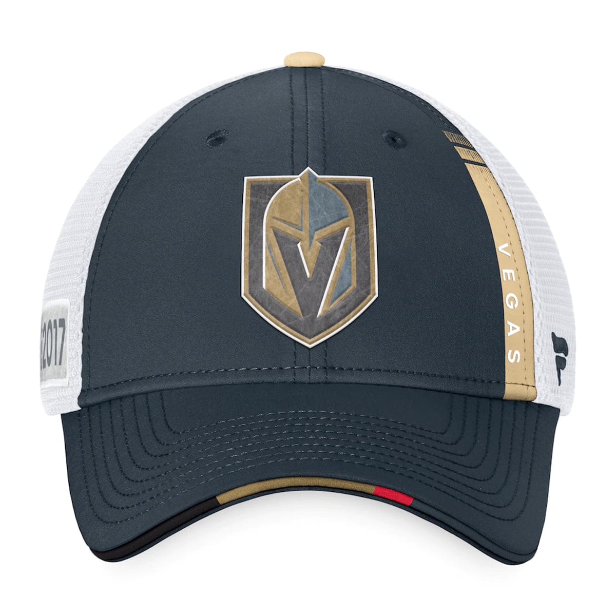 Vegas Golden Knights Fanatics Authentic Pro Draft Structured Trucker Hat - The Hockey Shop Source For Sports