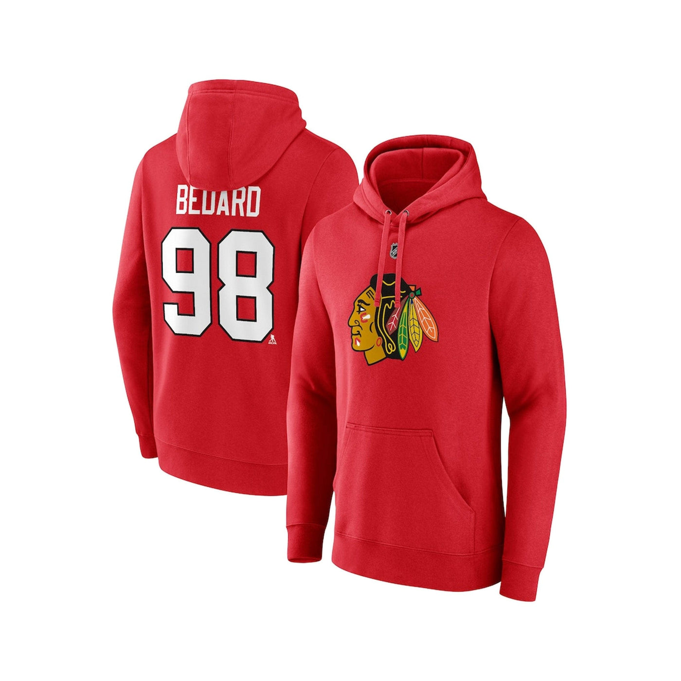 Fanatics Auth N&N Mens Hoody - Chicago Blackhawks Connor Bedard - TheHockeyShop.com