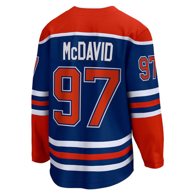 Fanatics Breakaway Senior Home Jersey - Edmonton Oilers Connor McDavid - TheHockeyShop.com