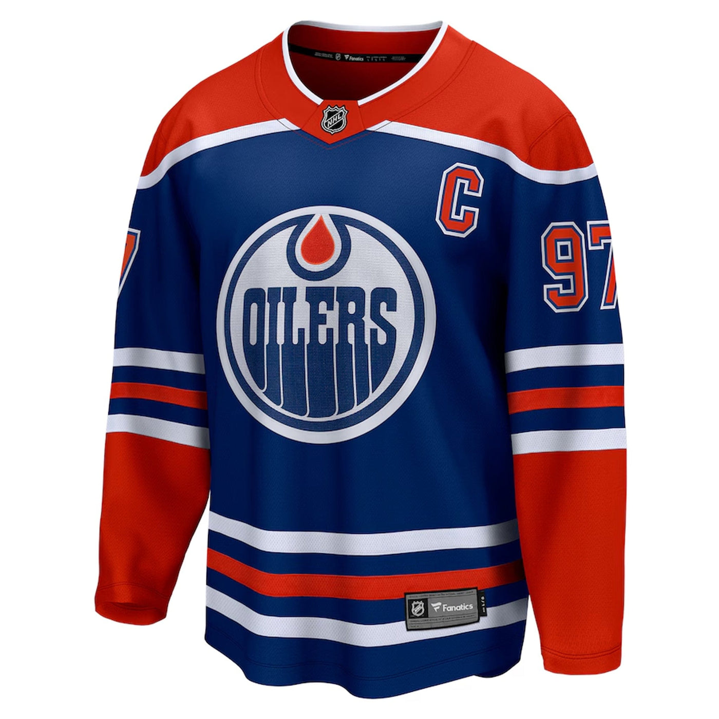 Fanatics Breakaway Senior Home Jersey - Edmonton Oilers Connor McDavid - TheHockeyShop.com