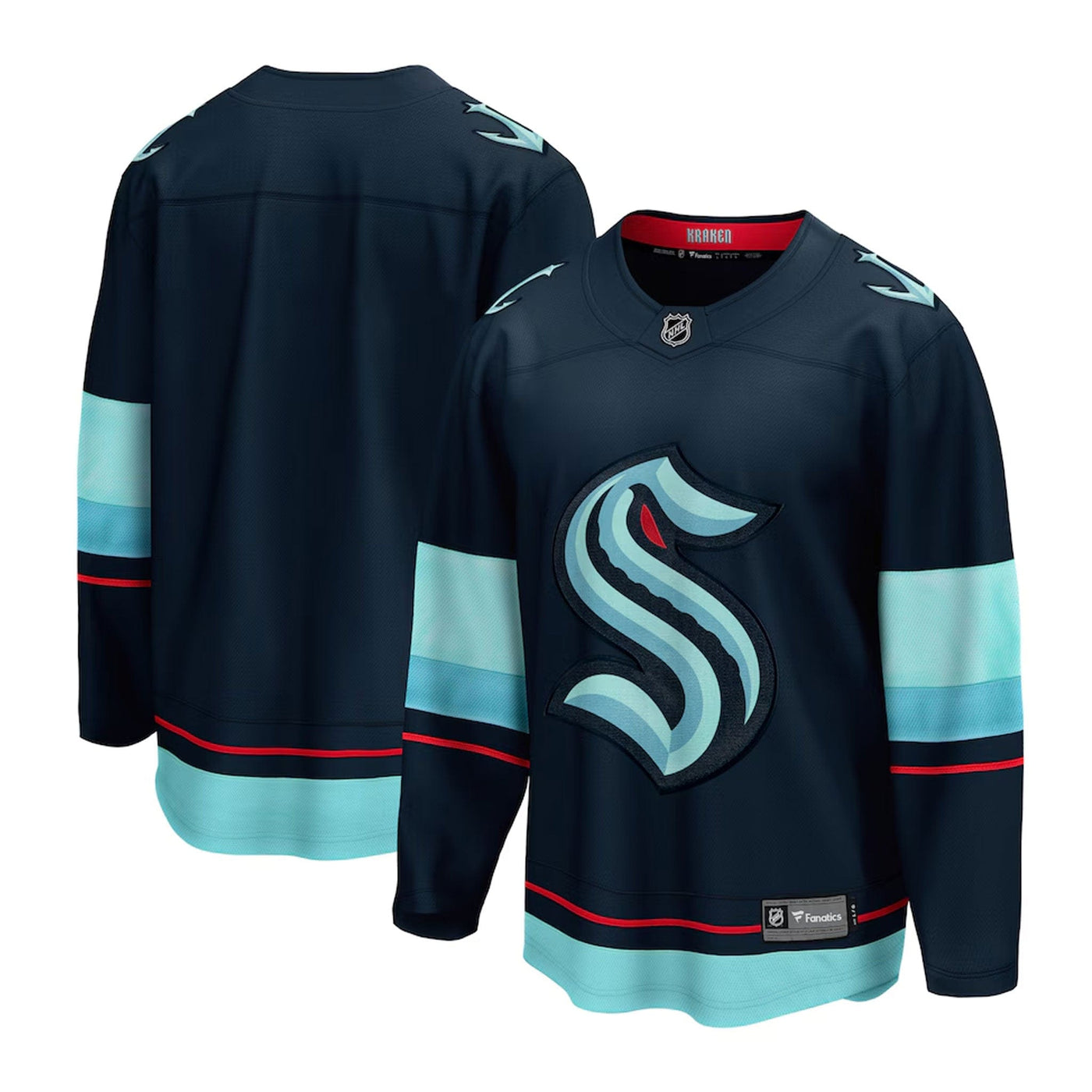 Fanatics Breakaway Senior Home Jersey - Seattle Kraken - TheHockeyShop.com