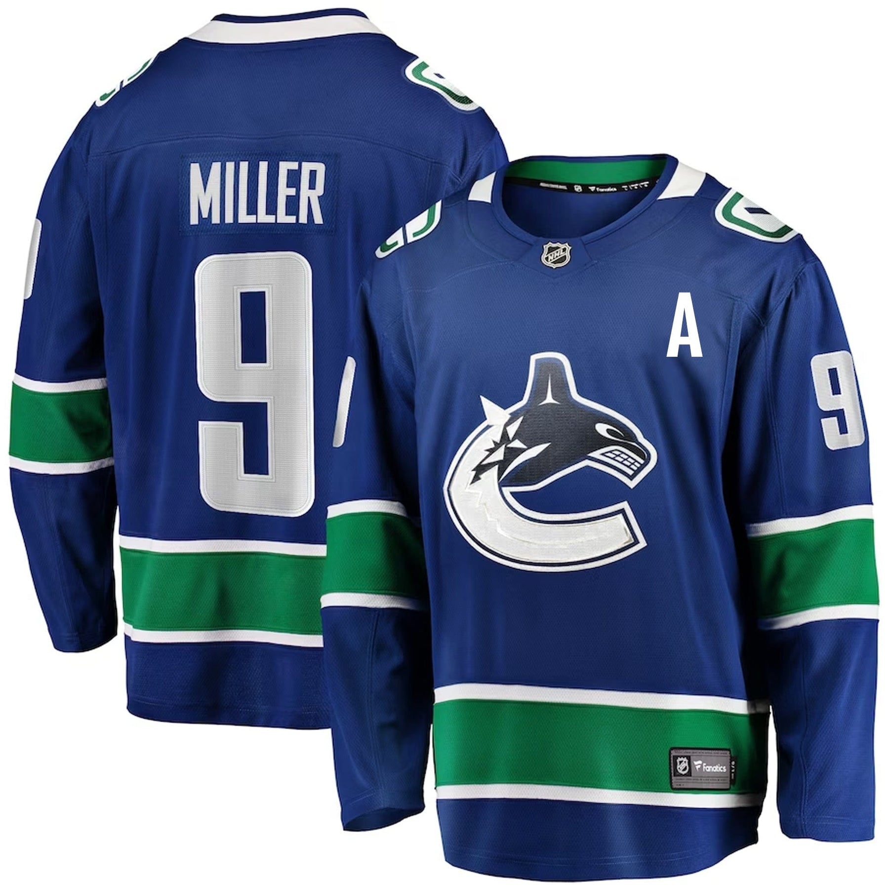 Fanatics Breakaway Senior Home Jersey - Vancouver Canucks JT Miller