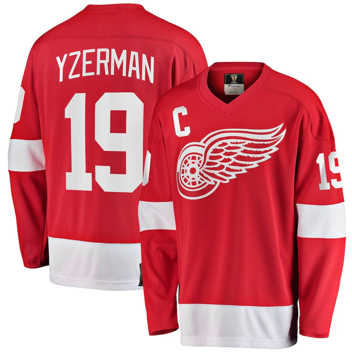 Fanatics Breakaway Senior Vintage Jersey - Detroit Red Wings Steve Yzerman - TheHockeyShop.com