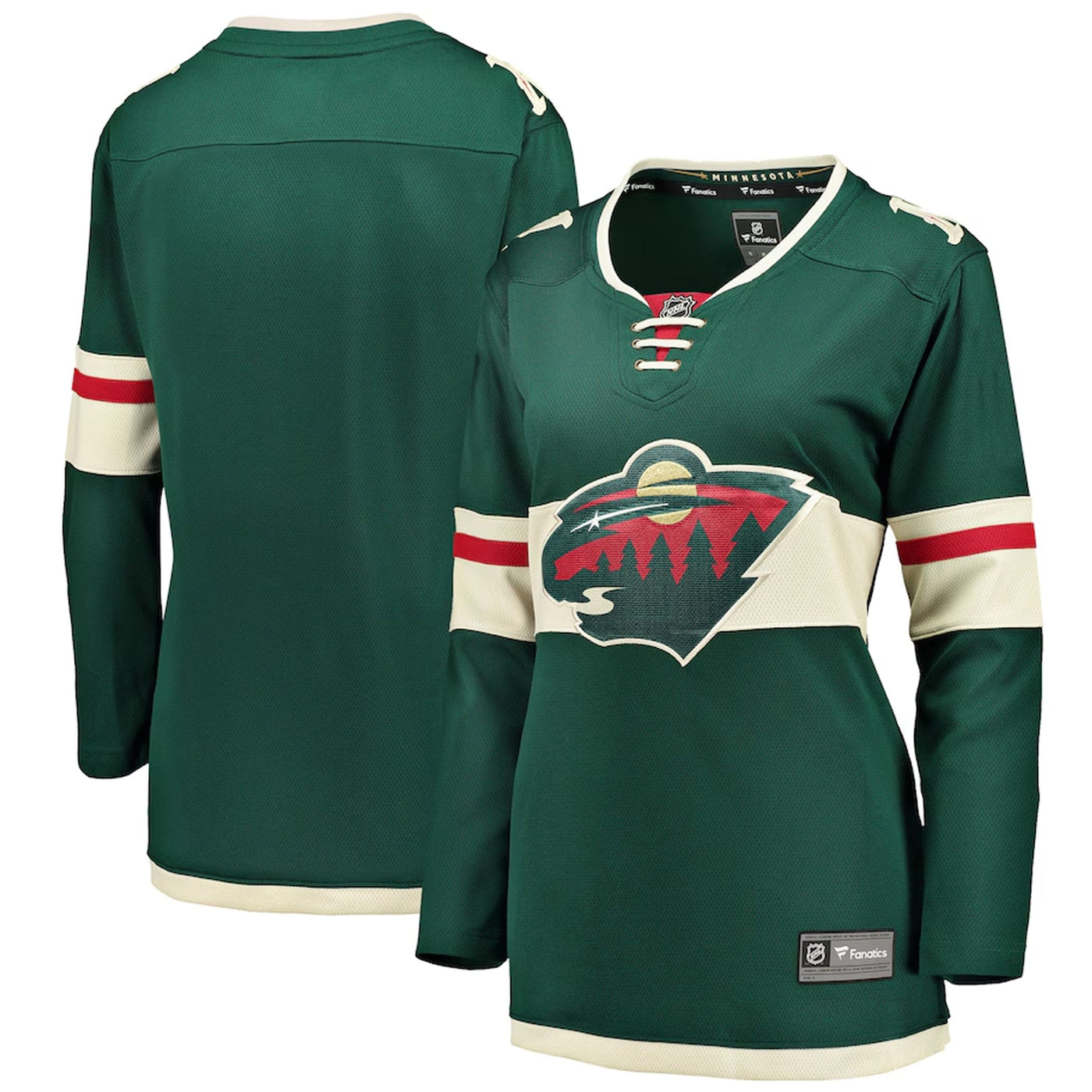 Fanatics Breakaway Womens Home Jersey - Minnesota Wild - TheHockeyShop.com