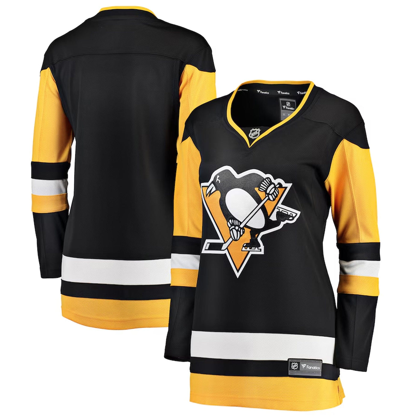 Fanatics Breakaway Womens Home Jersey - Pittsburgh Penguins - TheHockeyShop.com