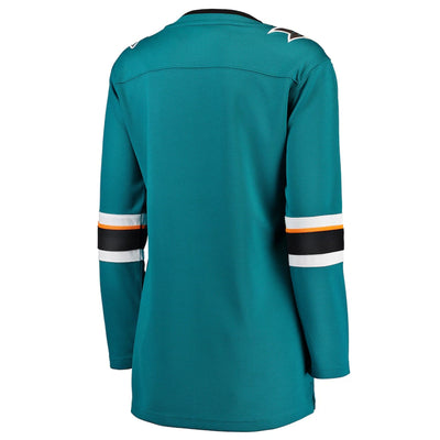 Fanatics Breakaway Womens Home Jersey - San Jose Sharks - TheHockeyShop.com