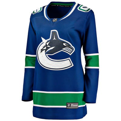 Fanatics Breakaway Womens Home Jersey - Vancouver Canucks - TheHockeyShop.com