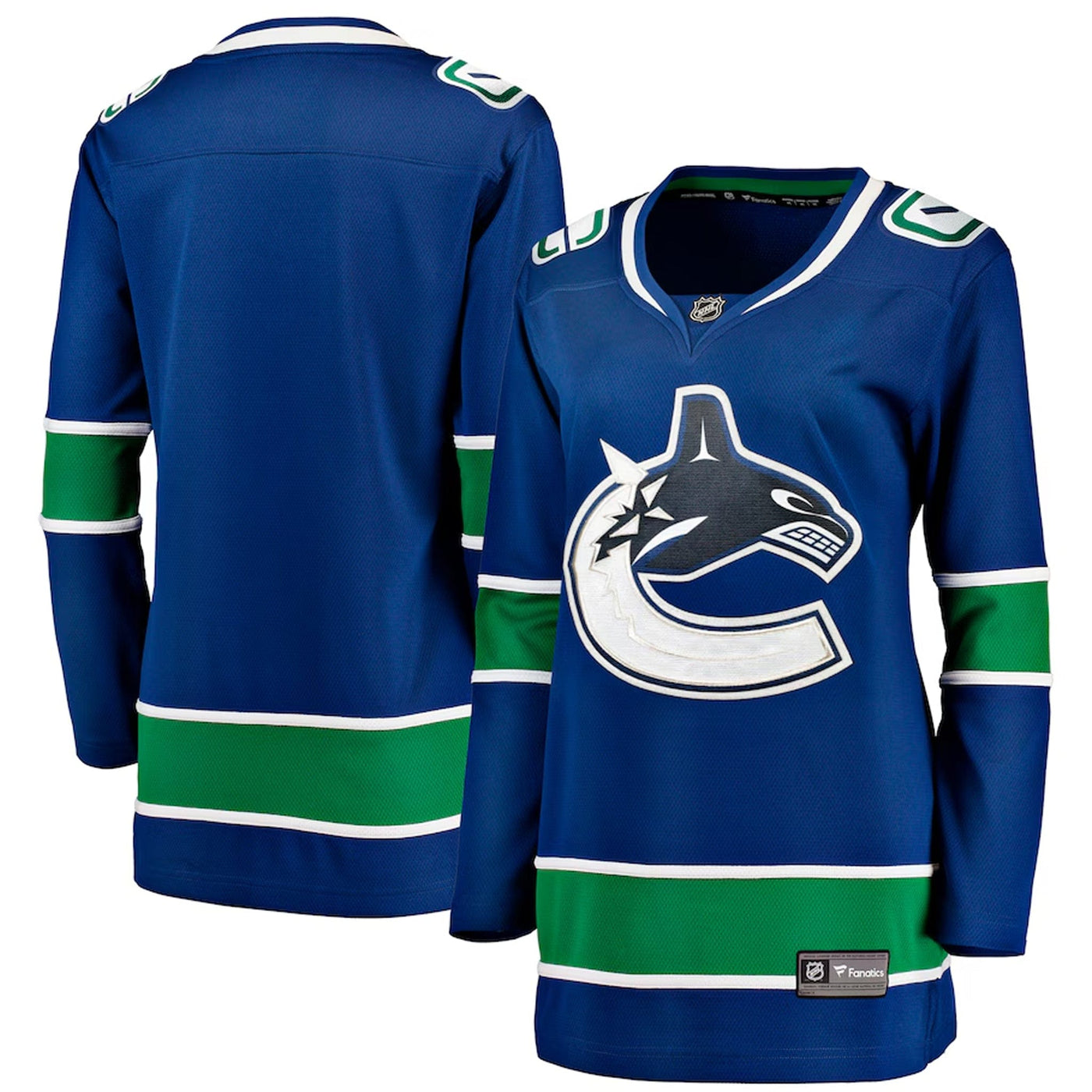 Fanatics Breakaway Womens Home Jersey - Vancouver Canucks - TheHockeyShop.com