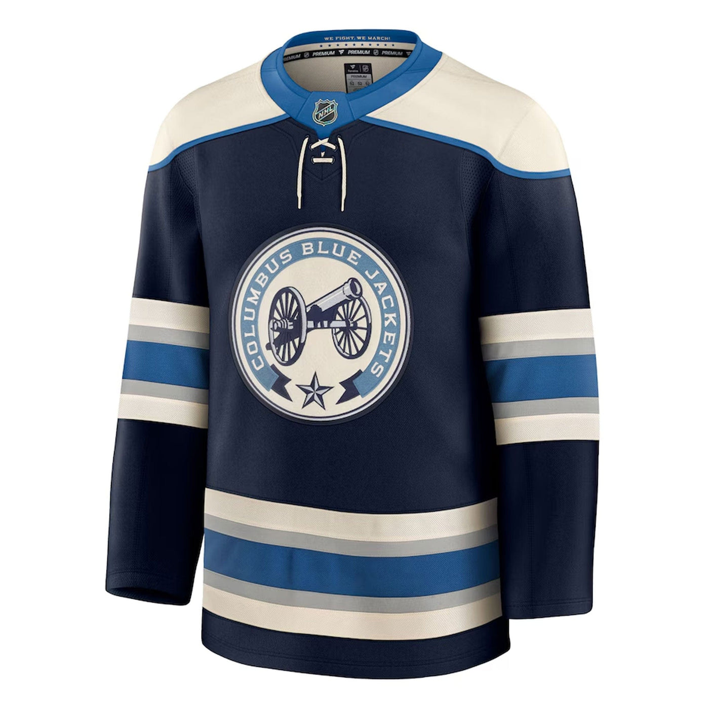 Fanatics Premium Senior Alternate Jersey - Columbus Blue Jackets - TheHockeyShop.com