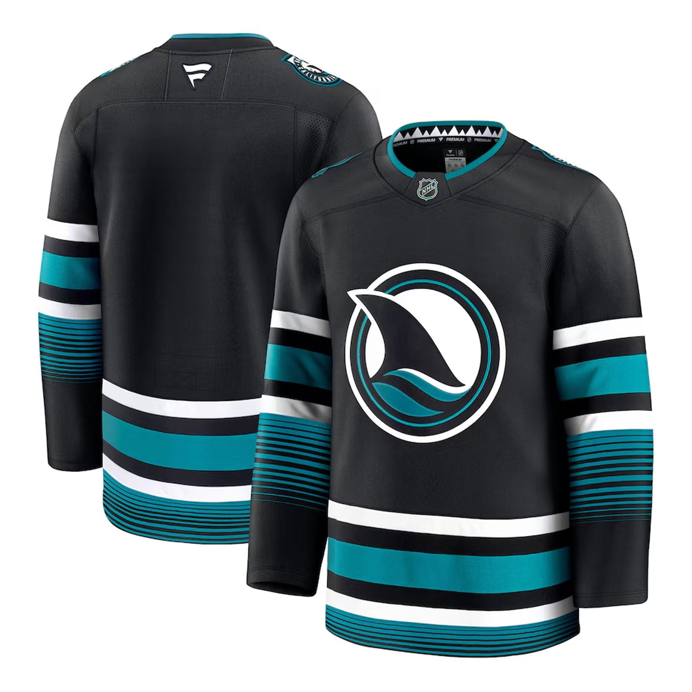 Fanatics Premium Senior Alternate Jersey - San Jose Sharks - TheHockeyShop.com