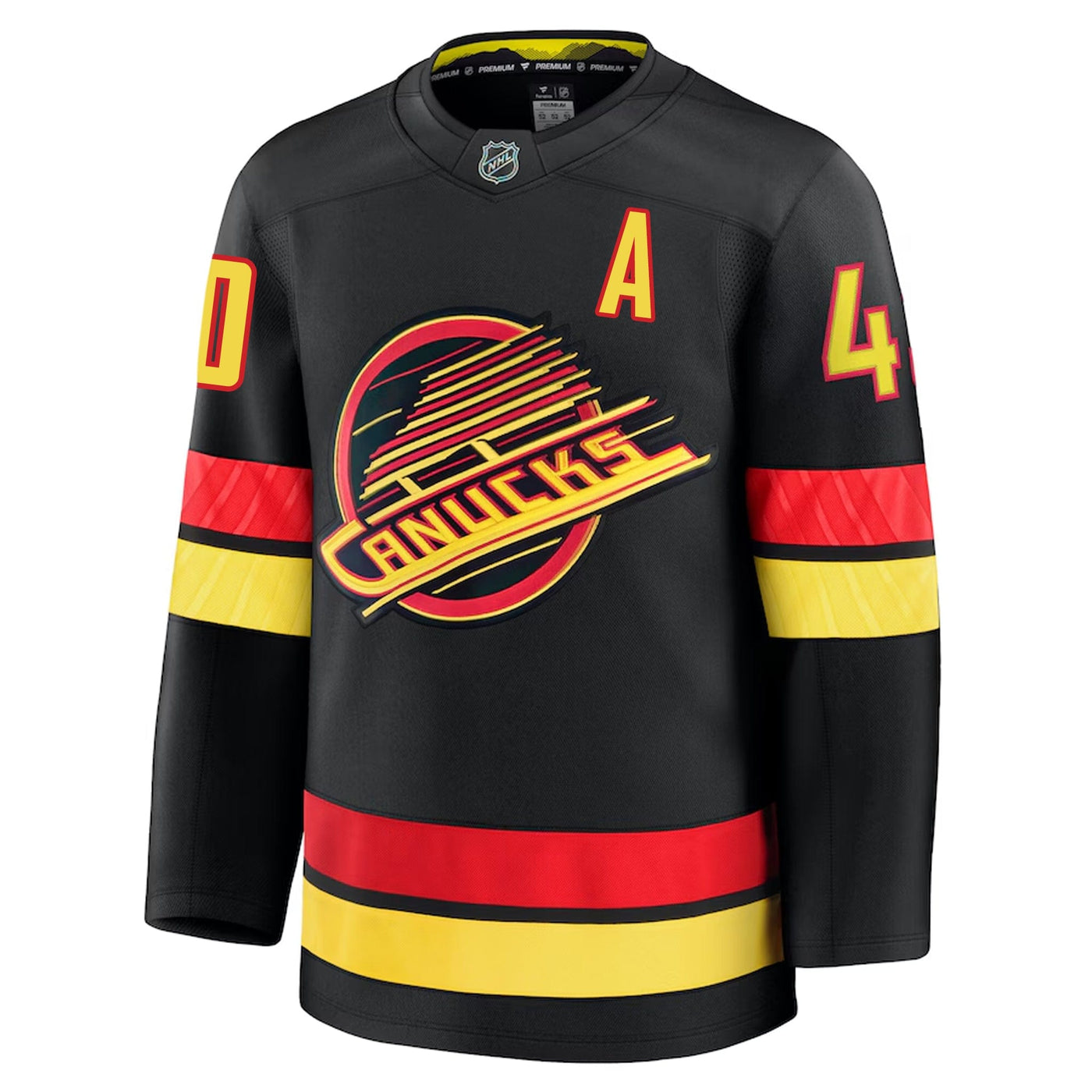 Fanatics Premium Senior Alternate Jersey - Vancouver Canucks Elias Pettersson - TheHockeyShop.com