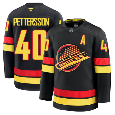 Fanatics Premium Senior Alternate Jersey - Vancouver Canucks Elias Pettersson - TheHockeyShop.com